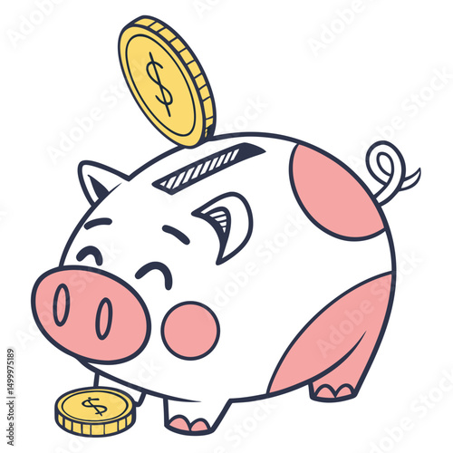 Piggy Bank Coins Saving Finance Future Planning	