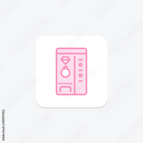 Jewelry Vending, vector, pixel perfect, illustrator file