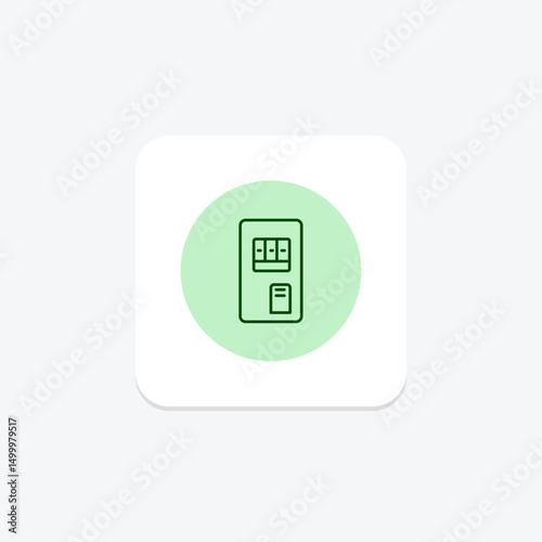 Sim Card Vending, vector, pixel perfect, illustrator file