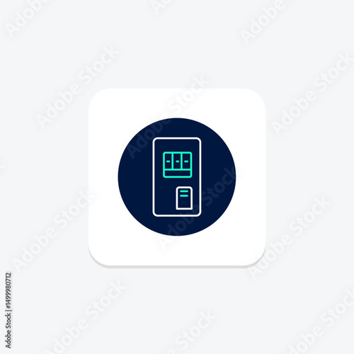 Sim Card Vending, vector, pixel perfect, illustrator file