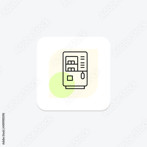Medicine Vending, vector, pixel perfect, illustrator file