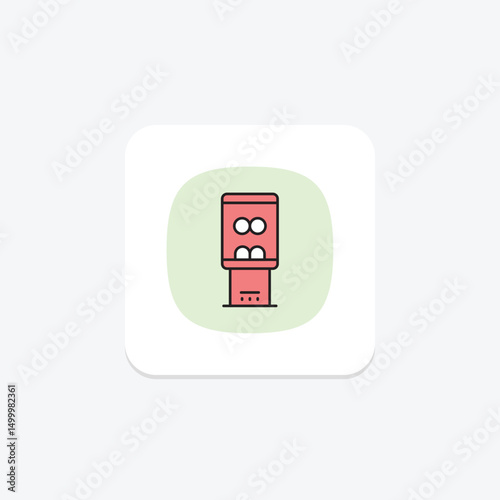 Candy Vending, vector, pixel perfect, illustrator file