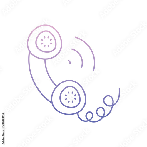 Phone Receiver Vector icon