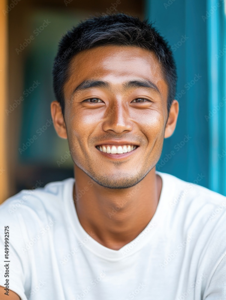 Fototapeta premium Happy Asian Man