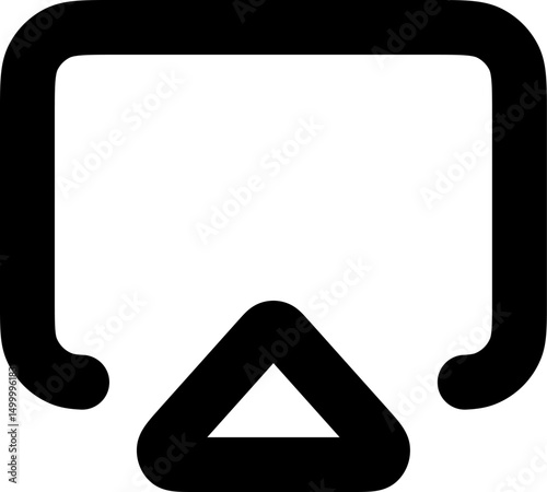 airplay illustration on a white background  
