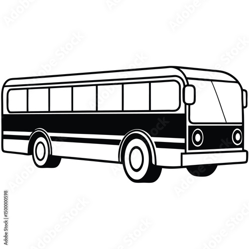 bus vector illustration