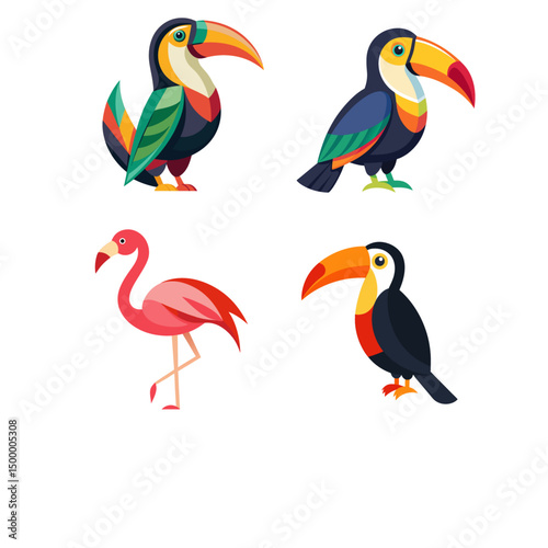 set of toucan