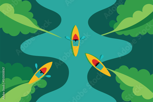 space rocket vector illustration