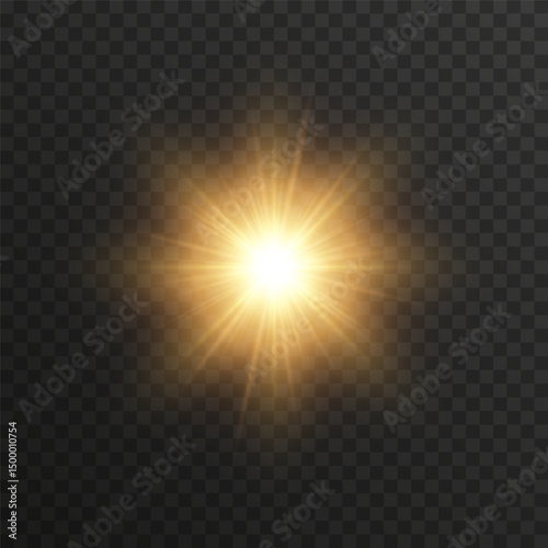 Warm shimmer halo surrounds bright central glow.
PNG overlay shines clearly in layered compositions.
Sunlight effect simulates organic light behavior beautifully. Perfect for cards, headers