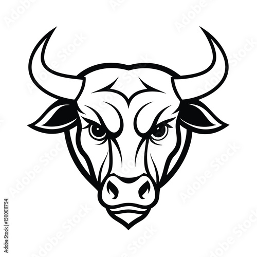 head of bull
