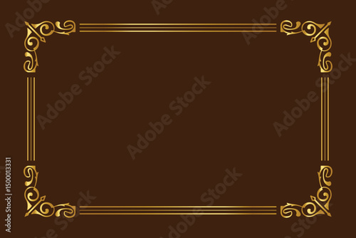 Vintage Ornamental Frame Vector