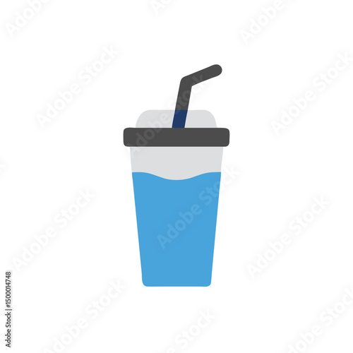 vector illustration of a drink