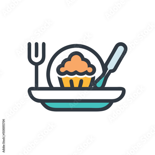vector illustration of a restaurant menu design