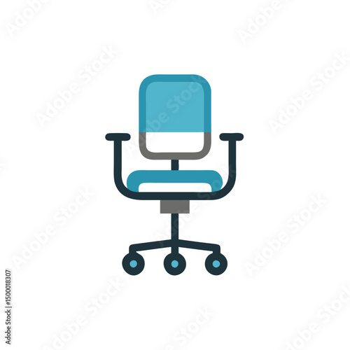 office chair and table