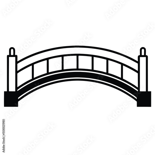 bridge vector illustration