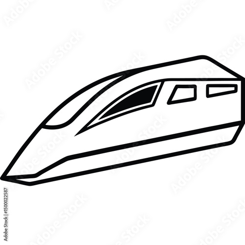 fast train vector