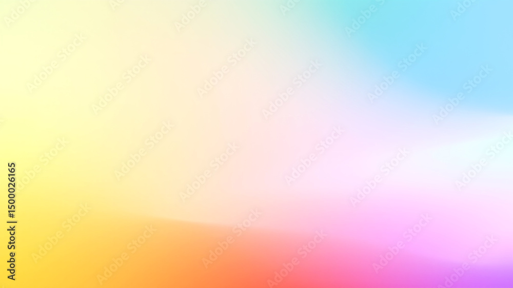 Obraz premium Colorful gradient background soft and blurred ideal for web design and digital projects