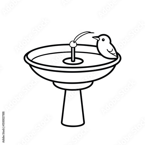 toilet bowl isolated on white background