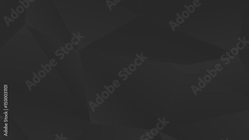 Dark gray gradient background with moving geometric shapes. Animated background for vertical and horizontal use.
