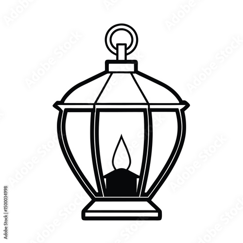 lantern silhouette
