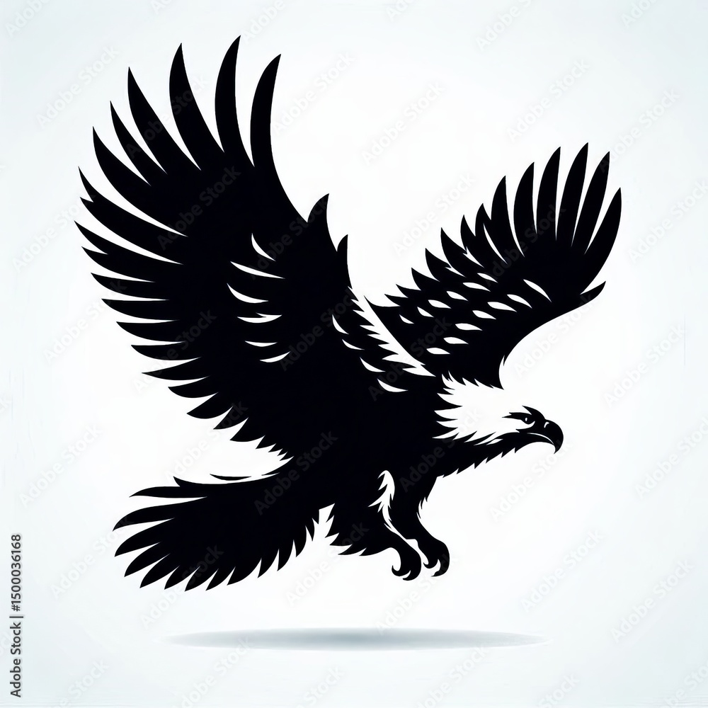 Obraz premium eagle Silhouette