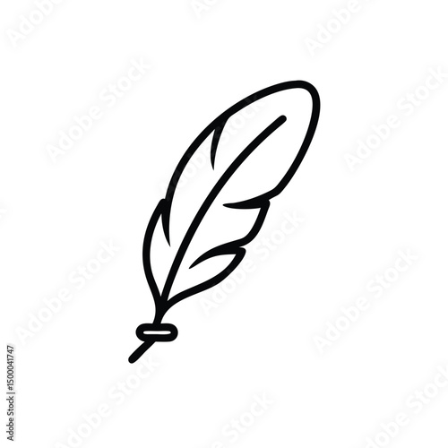 feather pen and inkwell