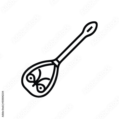 spoon isolated on white background