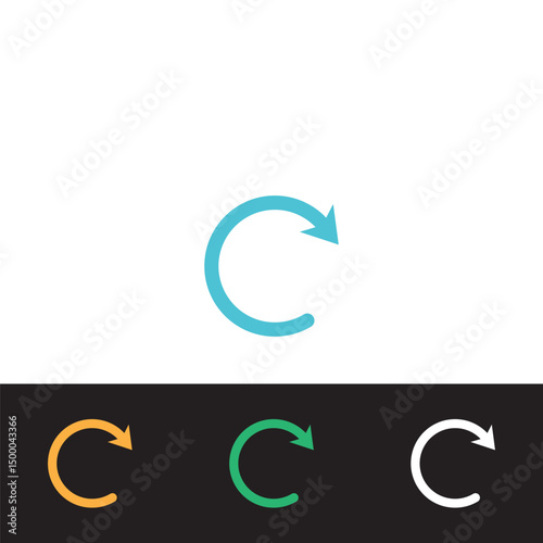 Arrow vector illustration icon