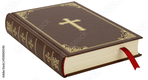 Foto Isolated Brown Bible
