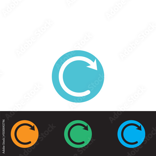 Arrow vector illustration icon