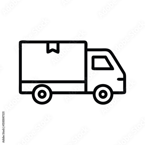 Delivery Truck Icon
