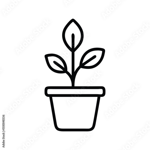 Potted Plant Icon
