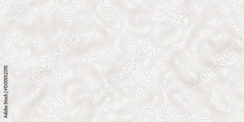  abstract topographic map with contour wavey lines on a white background. The lines create a terrain pattern, suggesting elevation changes and geological formations.