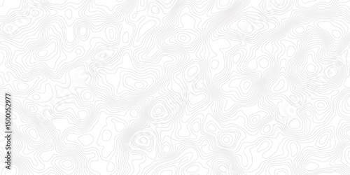  abstract topographic map with contour wavey lines on a white background. The lines create a terrain pattern, suggesting elevation changes and geological formations.