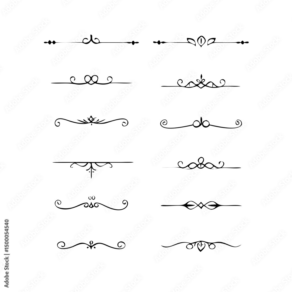 Hand drawn text dividers and graphic elements. Vector floral designs. Vintage ornament divider set.Hand drawn border collection for invitation,poster,banner.Retro decoration vector collection
Hand drawn text dividers and graphic elements. Vector floral designs. Vintage ornament divider set.Hand drawn border collection for invitation,poster,banner.Retro decoration vector collection
