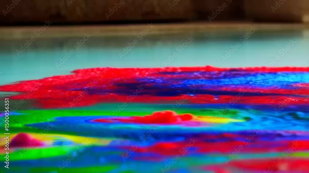 Colorful ink mixing in water in slow motion. Vivid swirling clouds of pigment blending fluidly, creating soft gradients and organic shapes. High detail, ethereal movement, set against a clean or white Colorful ink mixing in water in slow motion. Vivid swirling clouds of pigment blending fluidly, creating soft gradients and organic shapes. High detail, ethereal movement, set against a clean or white