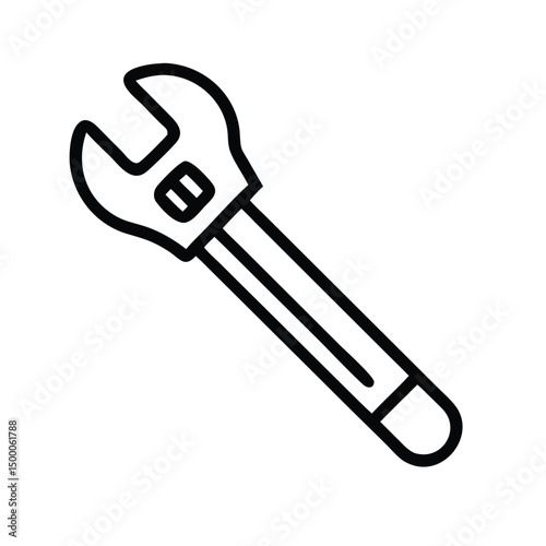 wrench vector icon