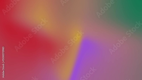 Abstract colorful background blending red, green, yellow, and purple hues for creative use