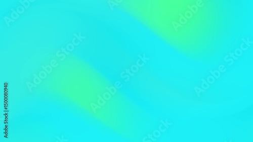 Abstract gradient background featuring smooth transitions of blue and green hues