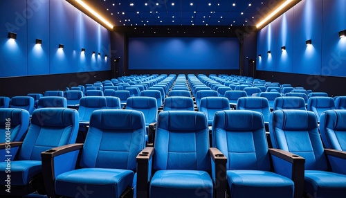 cinema auditorium with chairs