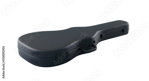 Acoustic guitar case photo