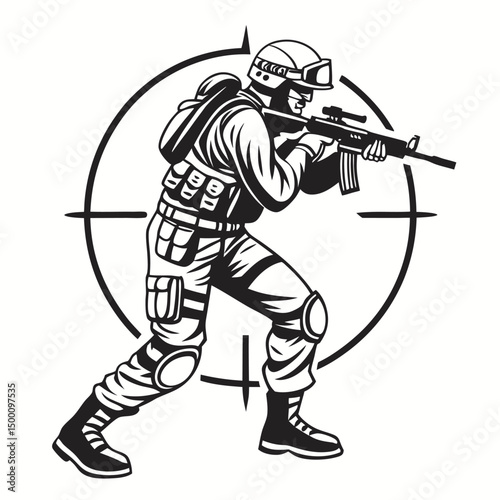 American Soldier Military Combat Tactical Operations Army Training