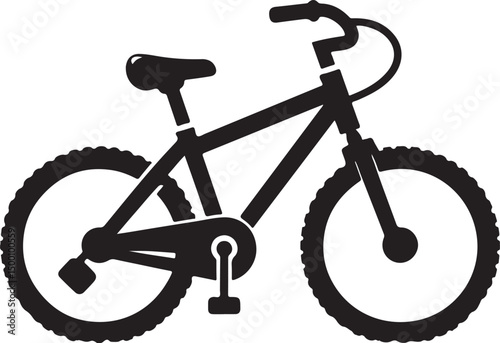 Bicycle silhouette vector illustration
