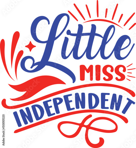 Little miss independent svg