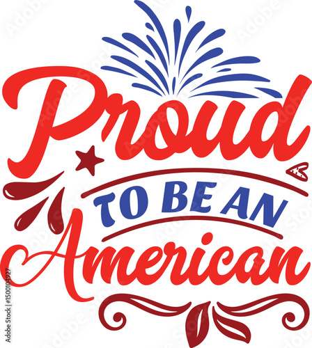 Proud to be an american svg