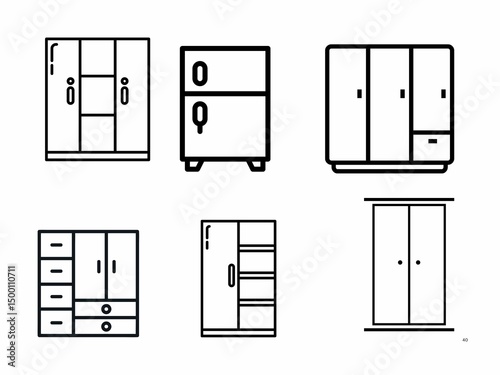 A set of refrigerator