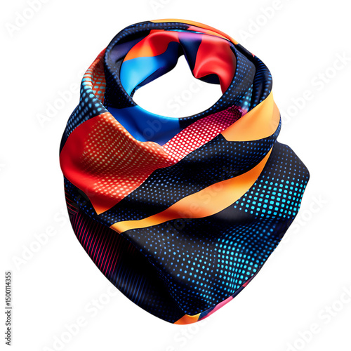 Modern Cooling Wrap with State of the Art Quick Dry Isolated on Transparent Background
