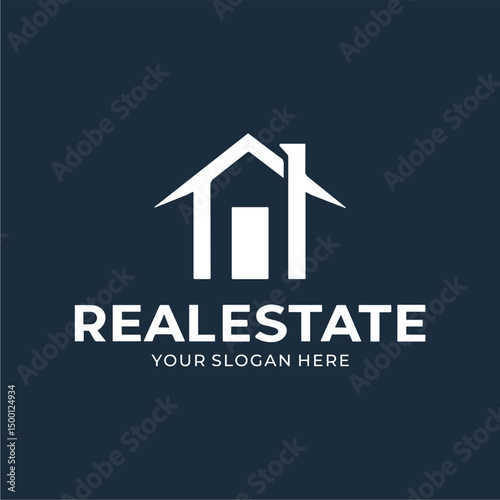 Modern Real Estate Logo for Property Businesses