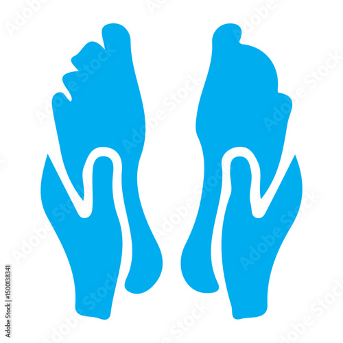 Spa Massage Shiatsu Therapy Icon