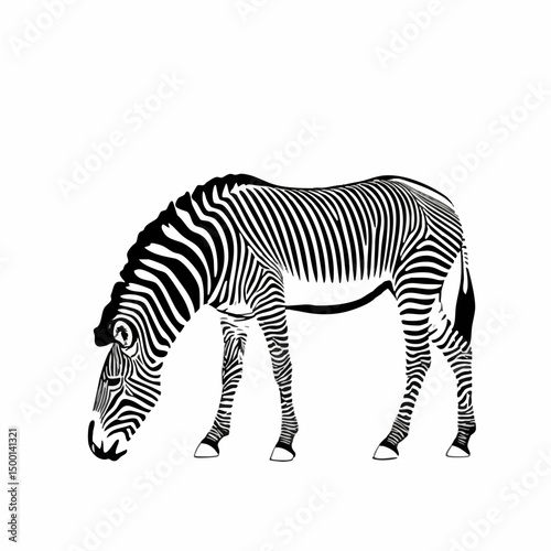Zebra vector illustrationVector image